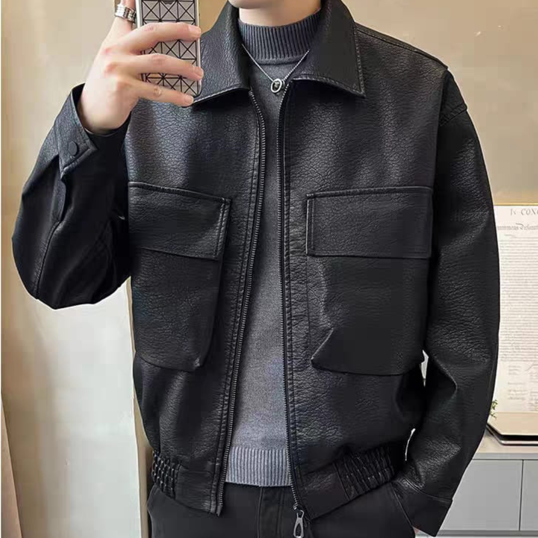 Jaket Kulit Urban Trendi