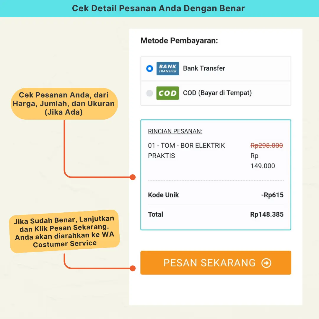 Panduan pembelian langkah 2