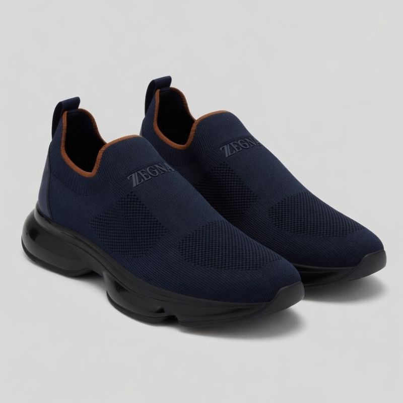 Balze Slip On Premium Navy