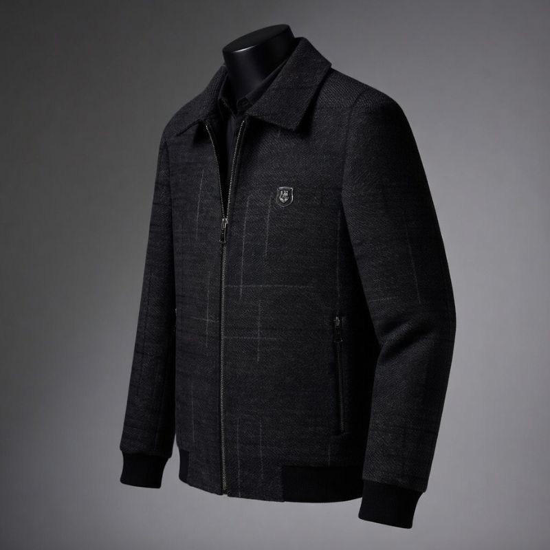Harlock Jaket Pria Hitam 2