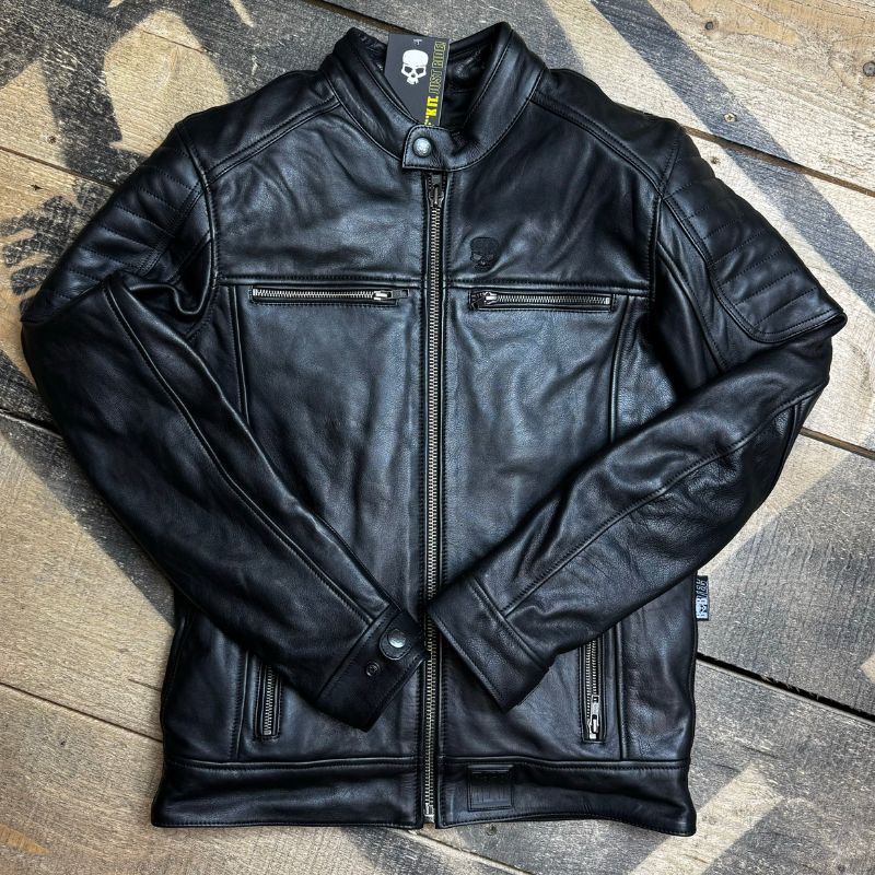 Jaket Biker Kulit Thunder