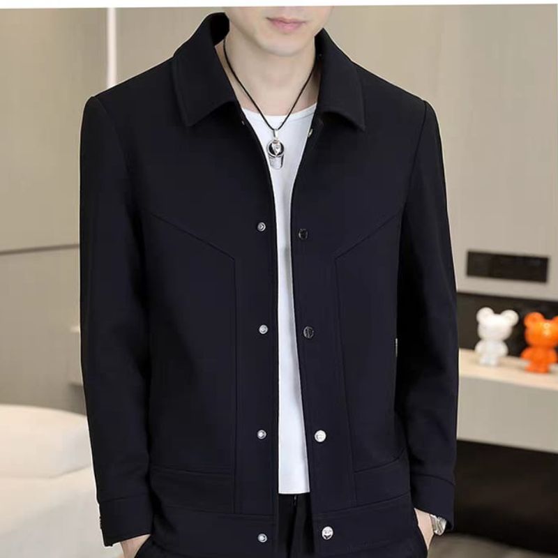 Jaket Kasual Hitam 2