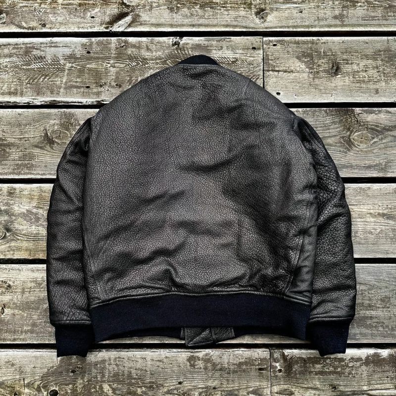 Jaket Kulit Bomber 2