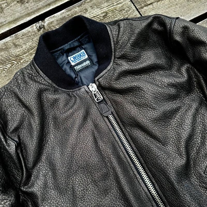 Jaket Kulit Bomber 3