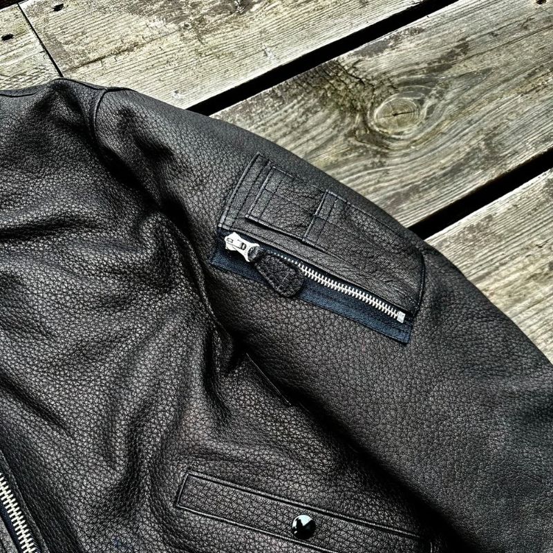 Jaket Kulit Bomber 4