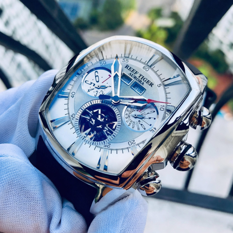 Jam Tangan Silver Luxury