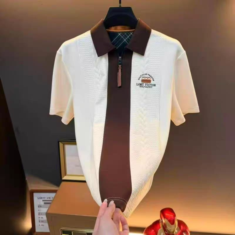 Kemeja Polo Kasual Royal