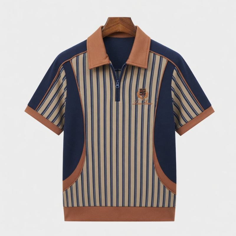 Kemeja Pria Stripe Kekinian