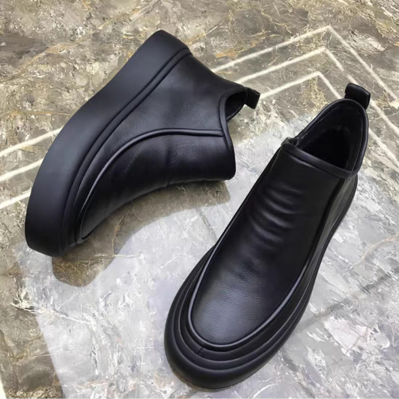 Sepatu Boots Kulit