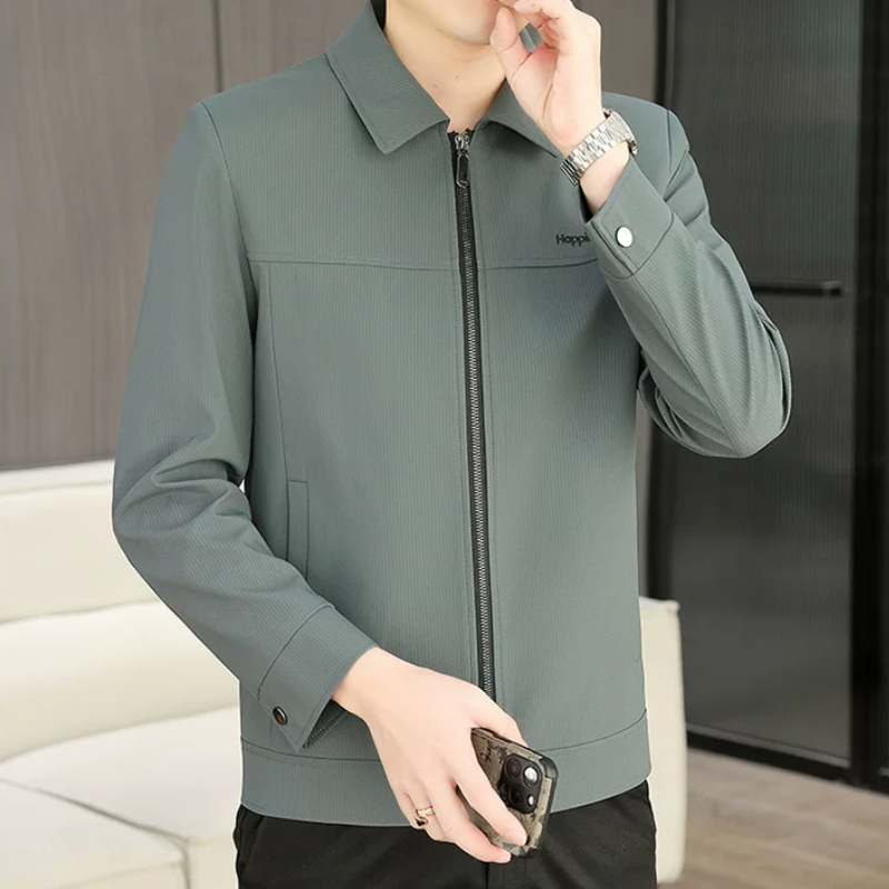 Jaket Zip Kasual Rivenor