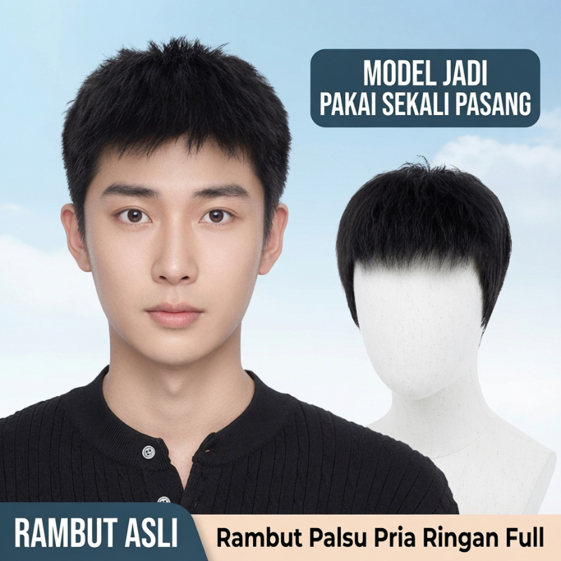 Rambut Wig Natural