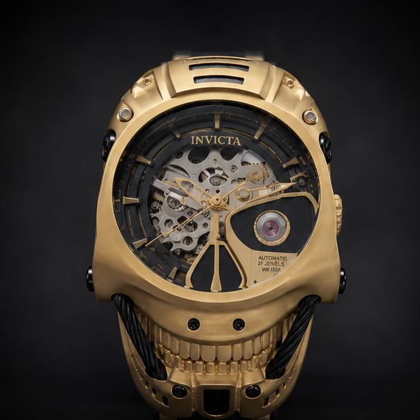 Arloji Skull Luxury