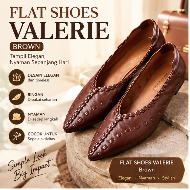 FLAT SHOES VALERIE BROWN