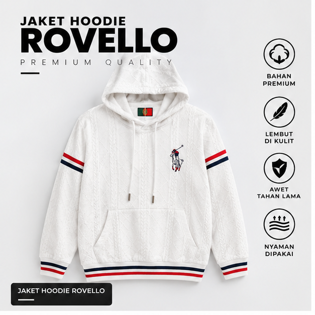 Jaket Hoodie Rovello