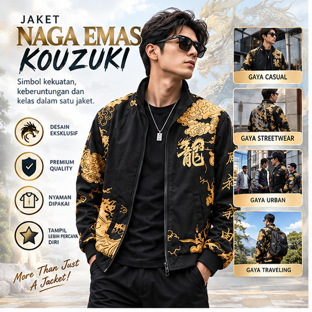 Jaket Naga Emas Kouzuki