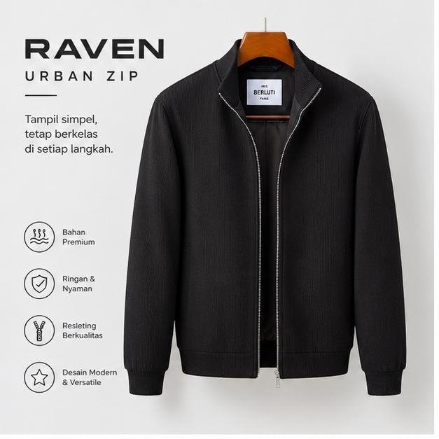 Jaket Raven Urban Zip