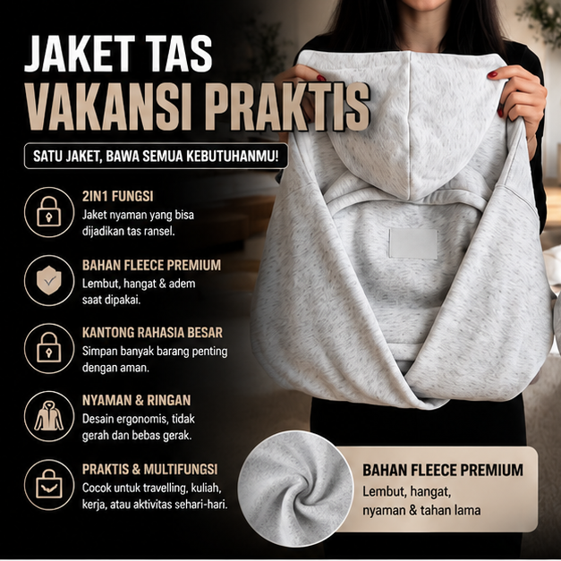 JAKET TAS VAKANSI PRAKTIS