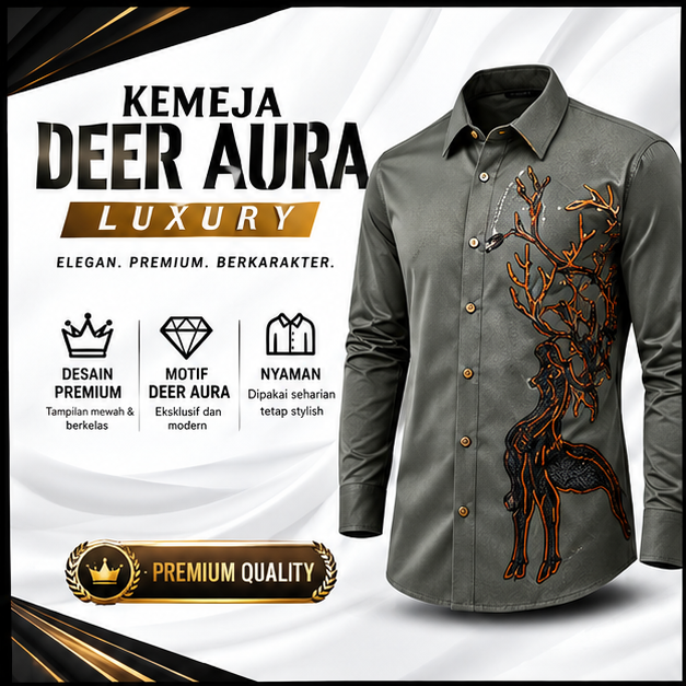 Kemeja Deer Aura Luxury