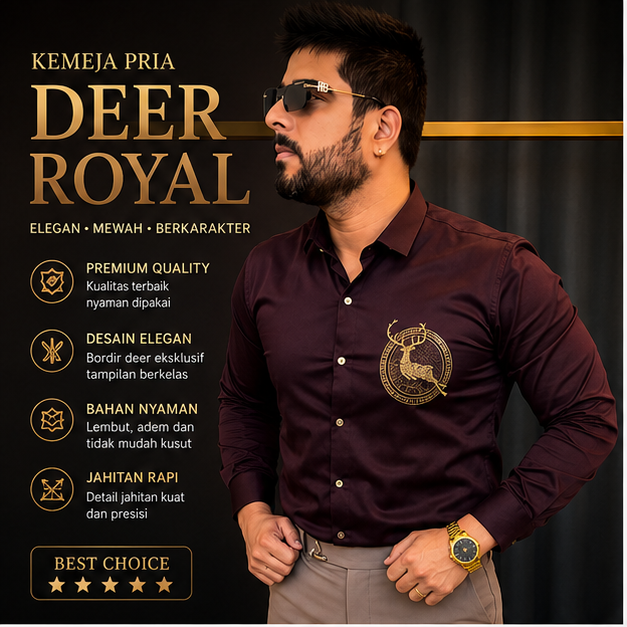 KEMEJA DEER ROYAL