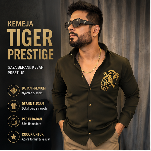 KEMEJA TIGER PRESTIGE