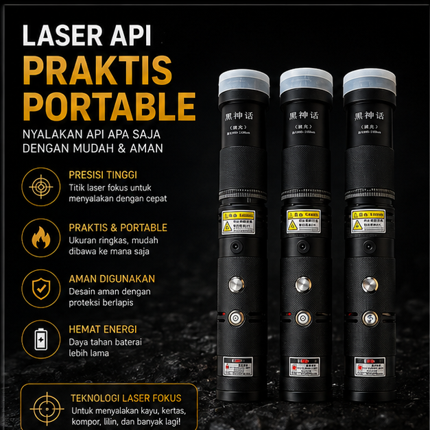Laser Api Praktis Portable