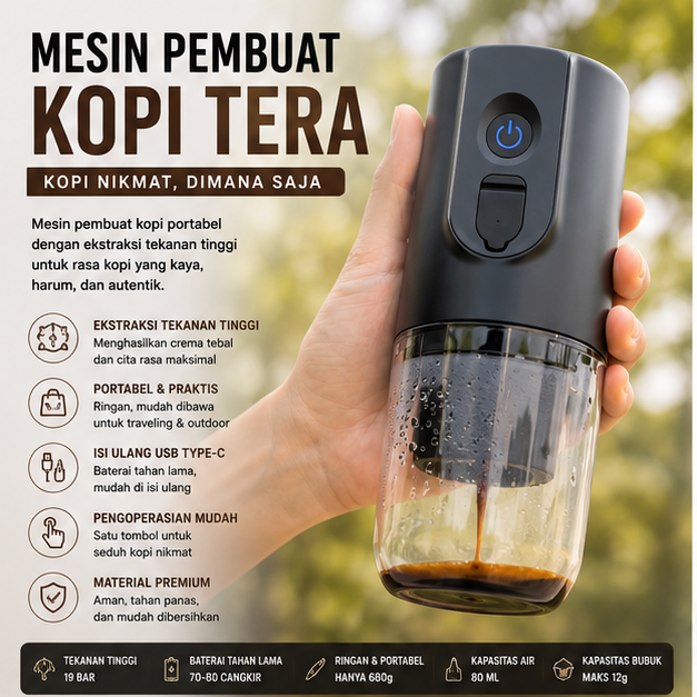 Mesin Pembuat Kopi TERA