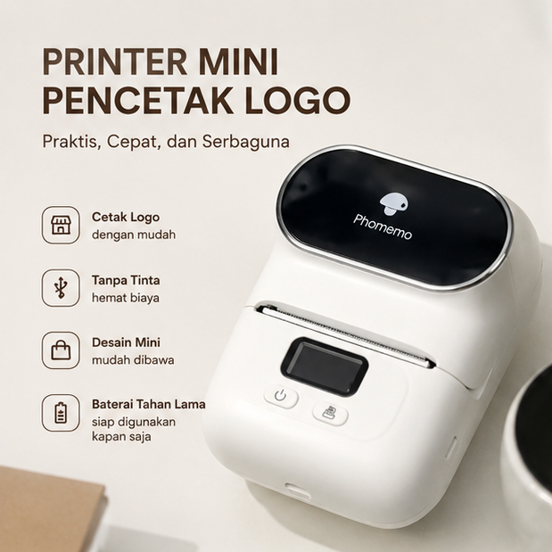 Printer Mini Pencetak Logo