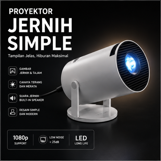 Proyektor Jernih Simple