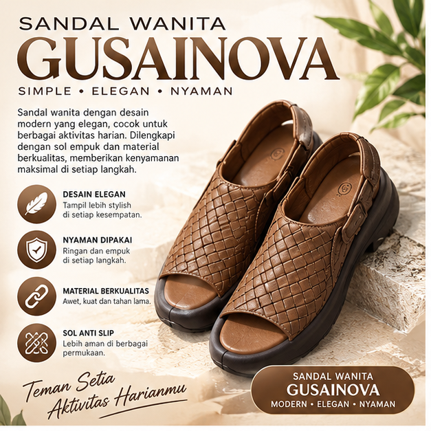 SANDAL WANITA GUSAINOVA