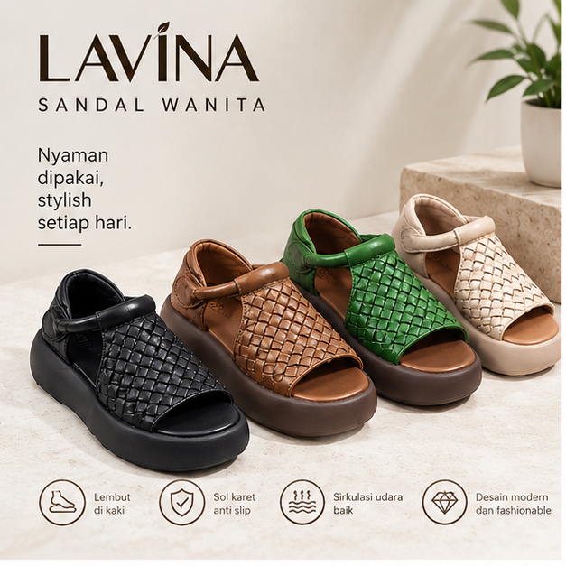 Sandal Wanita Lavina