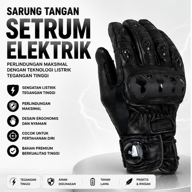 Sarung Tangan Setrum Elektrik