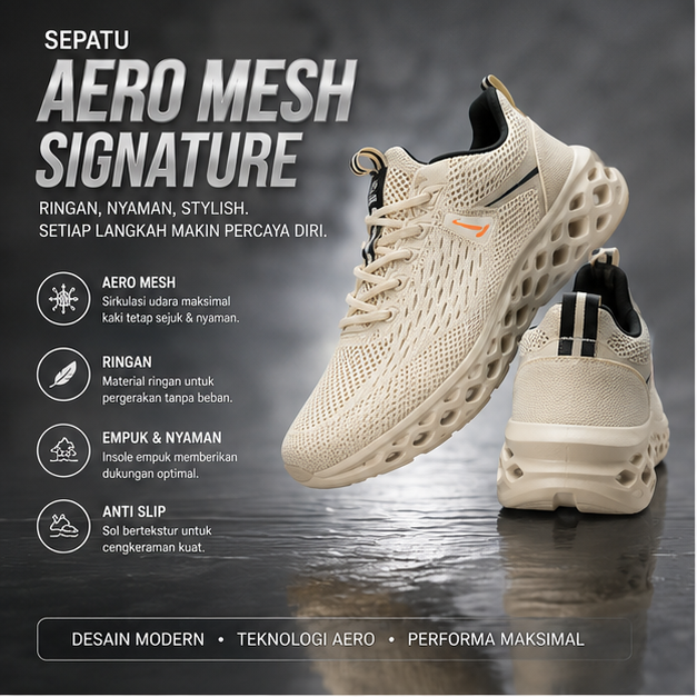 SEPATU AERO MESH SIGNATURE