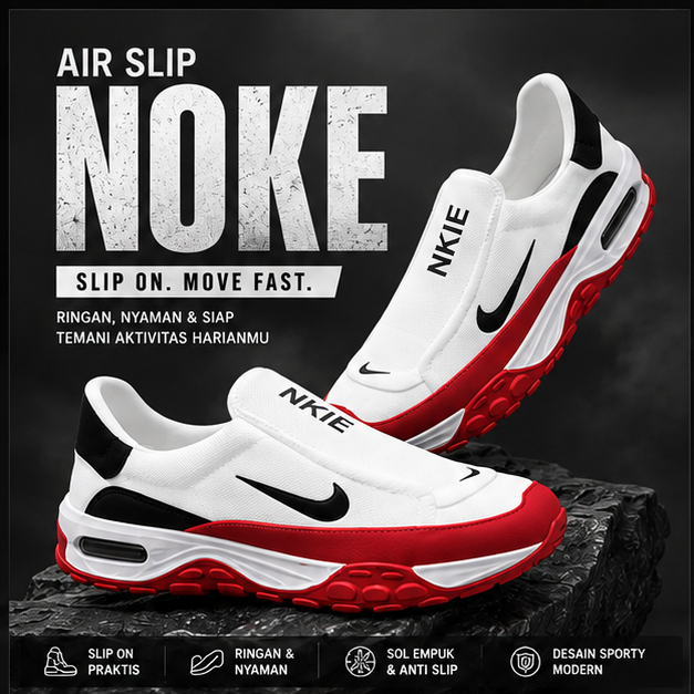 SEPATU AIR SLIP NOKE