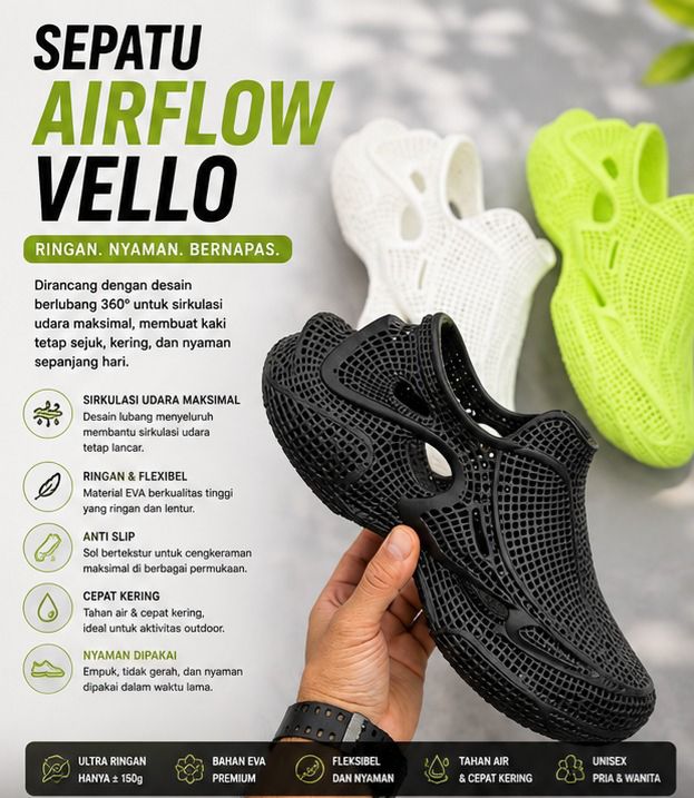 Sepatu Airflow Vello
