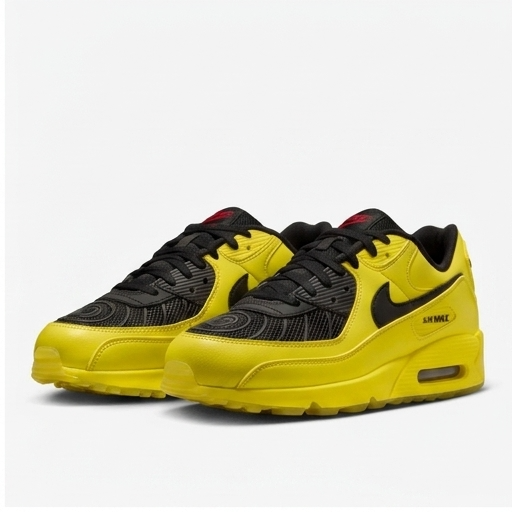 Sepatu Black In Yellow