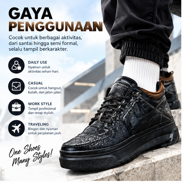 Sepatu Black Kourohige