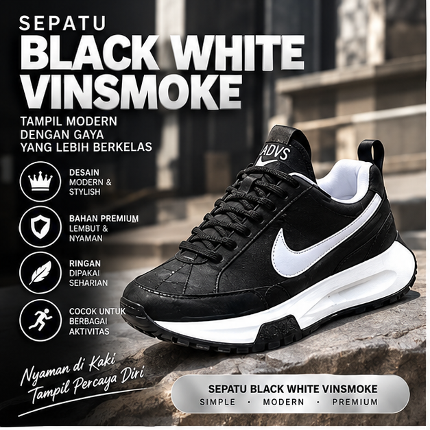 SEPATU HITAM CHUNKY BUGGY