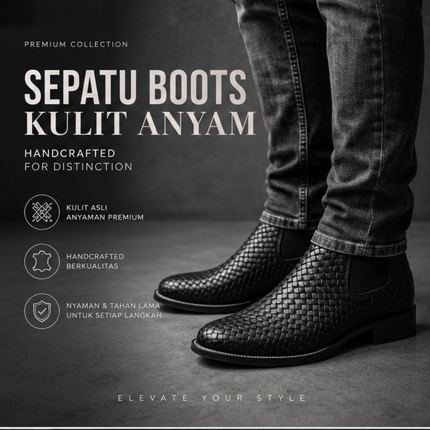 Sepatu Black Anderpati