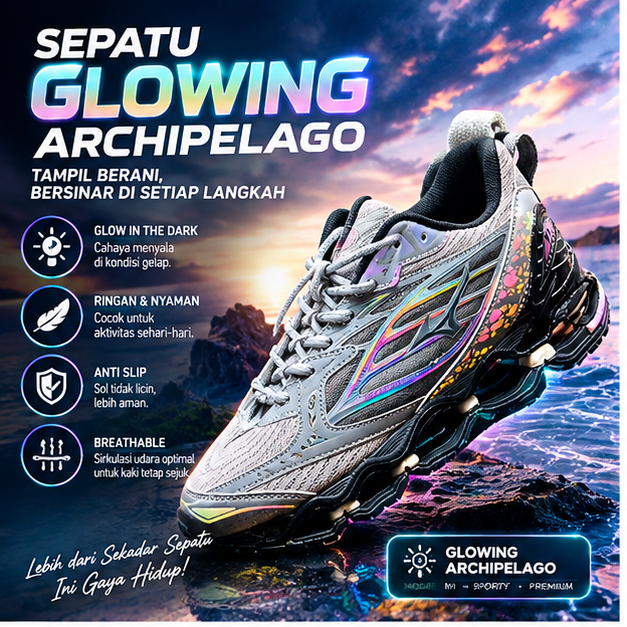 SEPATU GLOWING ARCHIPELAGO