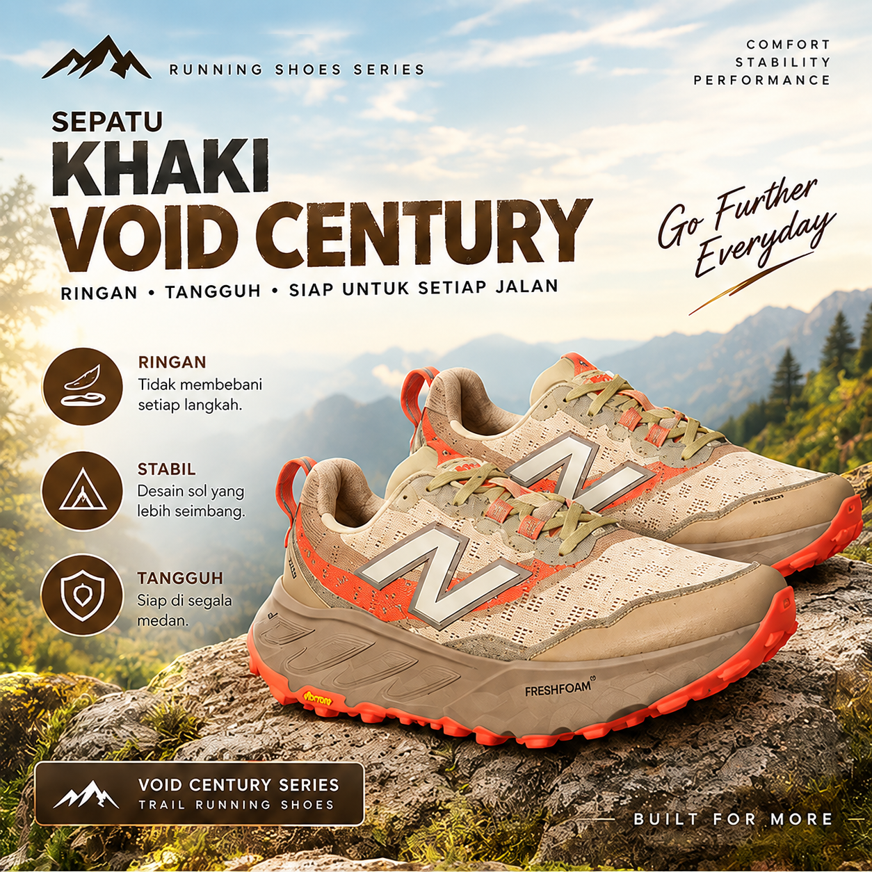 SEPATU KHAKI VOID CENTURY