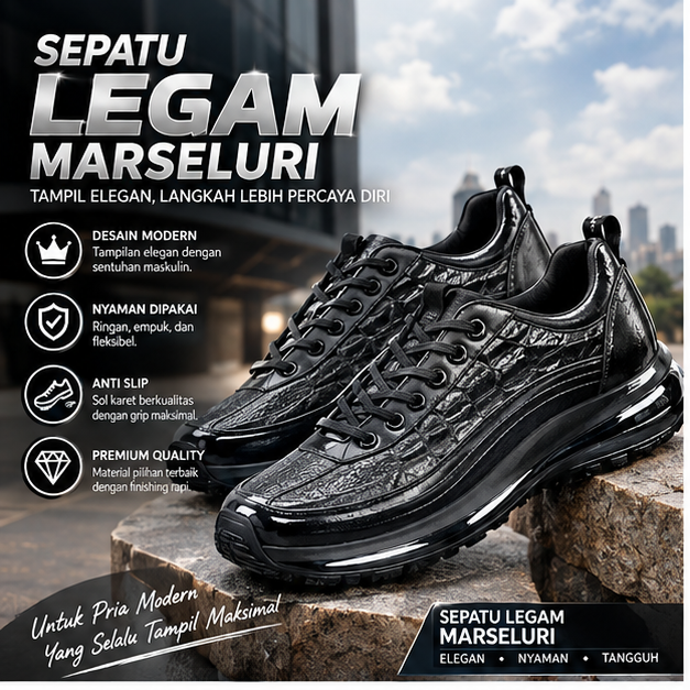 SEPATU LEGAM MARSELURI