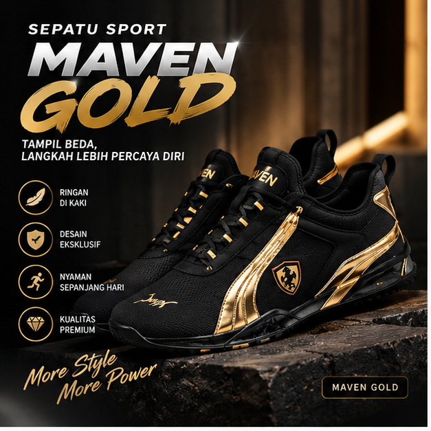 Sepatu Maven Gold