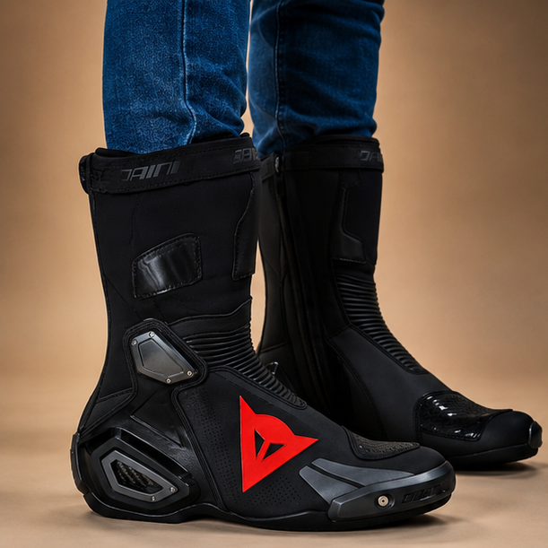SEPATU MOTOR BLACK SYLIX