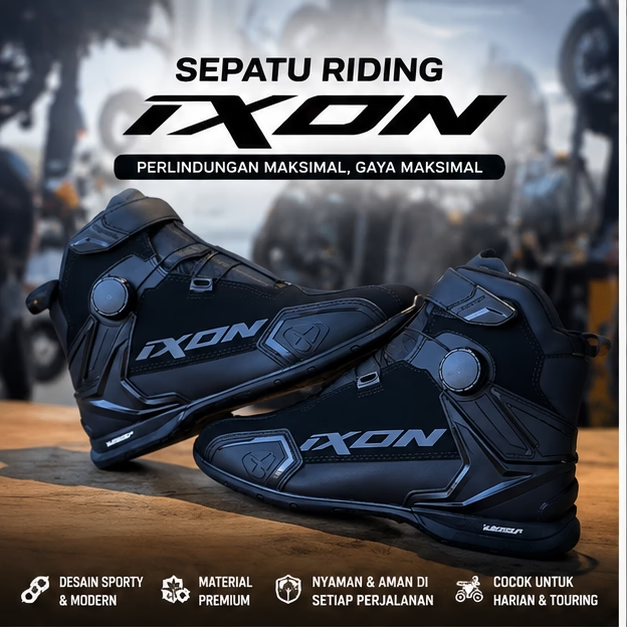 Sepatu Motor Premium DREX