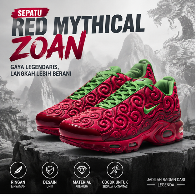 SEPATU RED MYTHICAL ZOAN