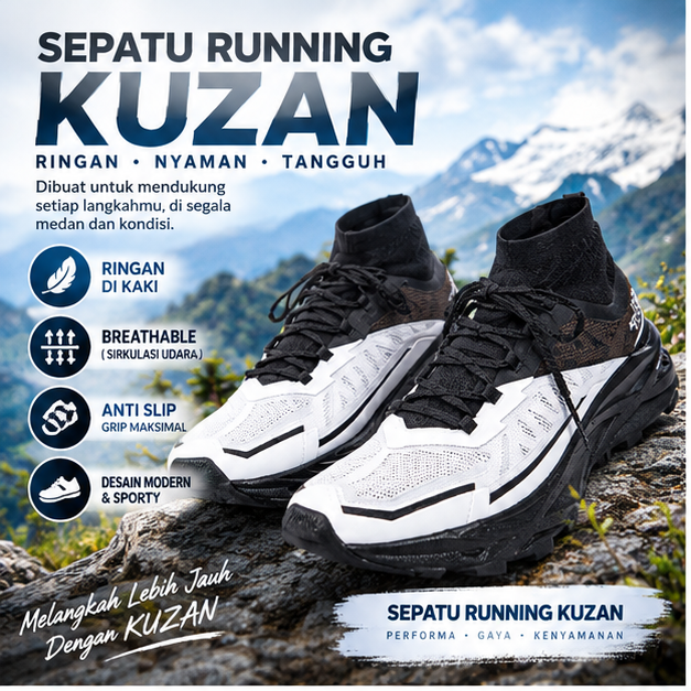 SEPATU RUNNING KUZAN