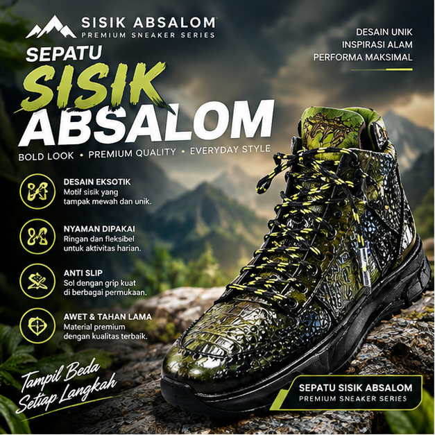 Sepatu Sisik Absalom