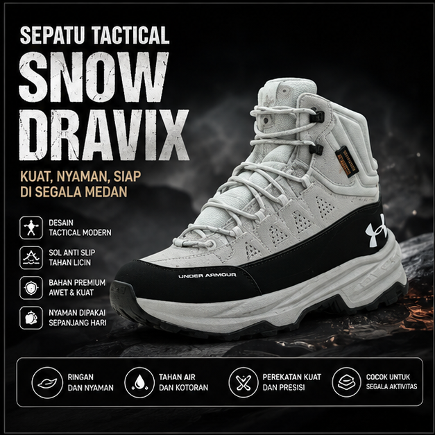 SEPATU TACTICAL SNOW DRAVIX