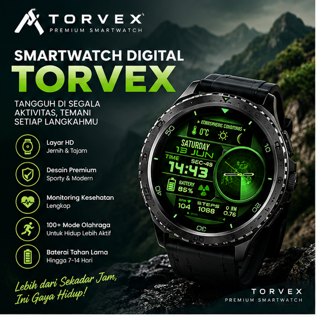 SMARTWATCH DIGITAL PREMIUM TORVEX