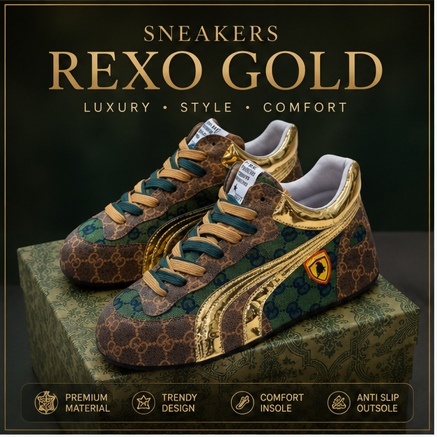 SNEAKERS REXO GOLD